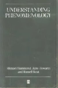 cover of the book Understanding Phenomenology