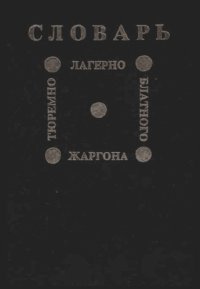 cover of the book Словарь тюремно-лагерно-блатного жаргона: речевой и графический портрет советской тюрьмы