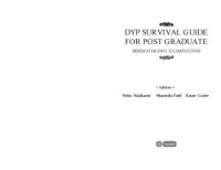 cover of the book DYP Survival guide Dermatology