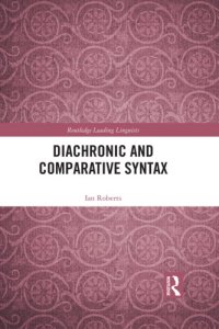 cover of the book Diachronic and Comparative Syntax