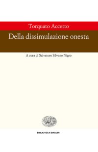 cover of the book Della dissimulazione onesta