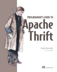 cover of the book Programmer’s Guide to Apache Thrift