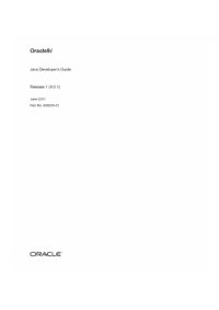 cover of the book Oracle9i Java Developers Guide (Part No. A90209-01) - (release 9.0.1)