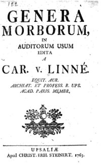 cover of the book genera morborum