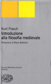 cover of the book Introduzione alla filosofia medioevale