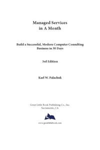 cover of the book Managed Services in A Month: Build a Successful, Modern Computer Consulting Business in 30 Days