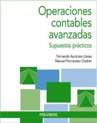 cover of the book Operaciones contables avanzadas : supuestos prácticos