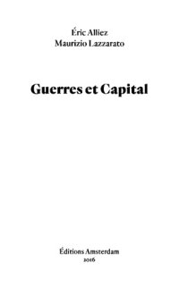 cover of the book Guerres et capital