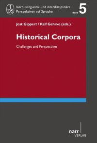 cover of the book Historical Corpora: Challenges and Perspectives