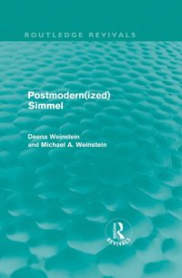 cover of the book Postmodern(ized) Simmel