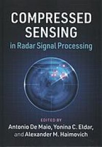 cover of the book Compressed sensing in radar signal processing