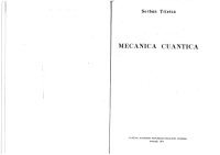 cover of the book Mecanica Cuantica