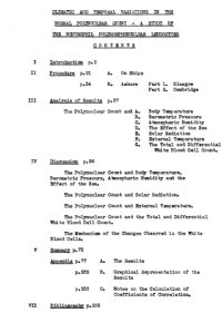 cover of the book Climatic and Temporal Variations in the Normal Polynuclear Count: A Study of the Neutrophil Polymorphonuclear Leucocytes
