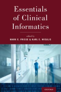 cover of the book Essentials of Clinical Informatics