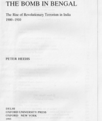 cover of the book The Bomb in Bengal: The Rise of Revolutionary Terrorism in India, 1900-1910