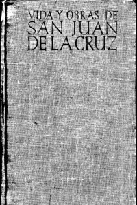 cover of the book Vida y obras completas de San Juan de la Cruz