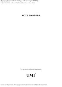 cover of the book Mechanism of ammoniation in Aerobacter aerogenes