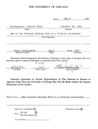 cover of the book USE OF THE PERSONAL HISTORY FORM AS A CLINICAL INSTRUMENT