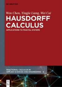 cover of the book Hausdorff Calculus: Applications to Fractal Systems