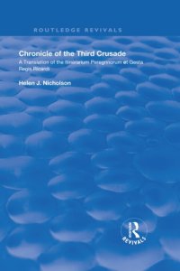 cover of the book Chronicle of the Third Crusade: A Translation of the Itinerarium Peregrinorum et Gesta Regis Ricardi