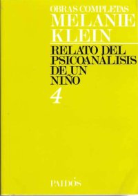 cover of the book Obras completas IV. Relato del psicoanálisis de un niño