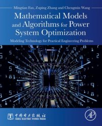 cover of the book Mathematical Models and Algorithms for Power System Optimization