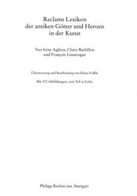 cover of the book Reclams Lexikon der antiken Götter und Heroen in der Kunst