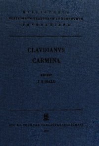 cover of the book Claudii Claudiani Carmina