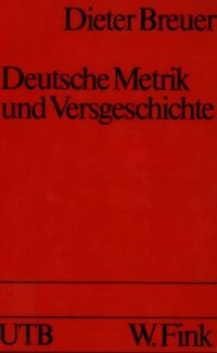 cover of the book Deutsche Metrik und Versgeschichte