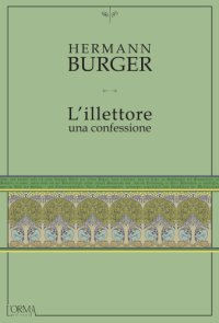 cover of the book L'illettore. Una confessione