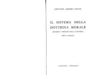 cover of the book Il sistema della dottrina morale