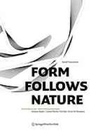 cover of the book Form follows nature : eine Geschichte der Natur als Modell für Formfindung in Ingenieurbau, Architektur und Kunst = a history of nature as model for design in engineering, architecture and art