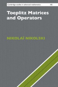 cover of the book Toeplitz Matrices and Operators