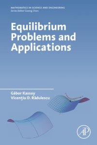 cover of the book Equilibrium Problems and Applications