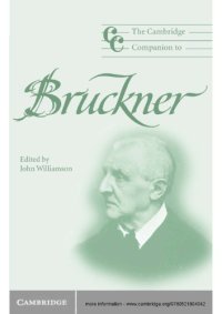 cover of the book The Cambridge Companion to Bruckner