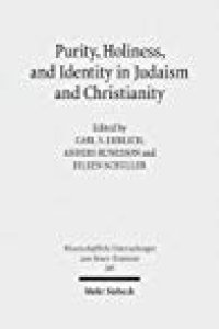 cover of the book Purity, Holiness, and Identity in Judaism and Christianity: Essays in Memory of Susan Haber