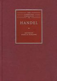 cover of the book The Cambridge companion to Handel