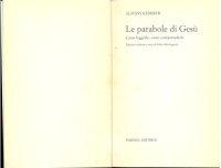 cover of the book Le Parabole di Gesù