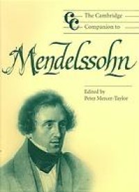 cover of the book The Cambridge companion to Mendelssohn