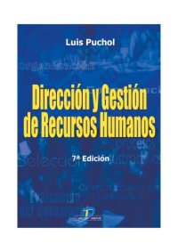 cover of the book Dirección y gestión de recursos humanos