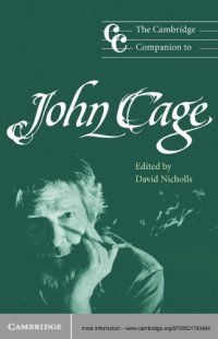 cover of the book The Cambridge companion to John Cage