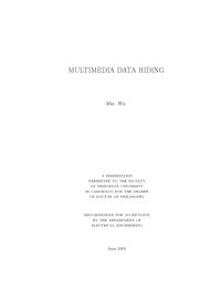 cover of the book Multimedia Data Hiding