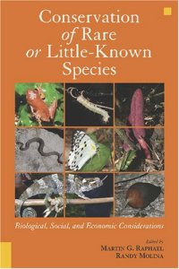 cover of the book Conservation of rare or little-known species: biological, social, and economic considerations