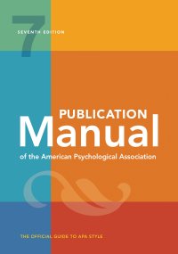 cover of the book Publication Manual Of The American Psychological Association