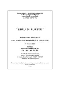 cover of the book Libru di pursor. Orientações didácticas para a utilização das fichas de alfabetização. Parte II. Fase de alfabetização em Guineense