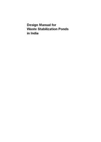 cover of the book Design Manual For Waste Stabilisation Ponds In India