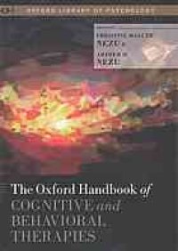 cover of the book The Oxford handbook of cognitive and behavioral therapies