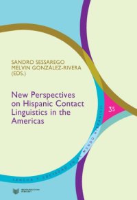 cover of the book New perspectives on hispanic contact linguistics in the Americans