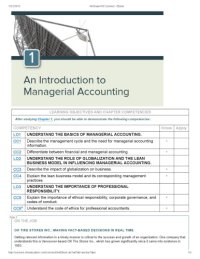 cover of the book Managerial accounting : tools for business decision-making