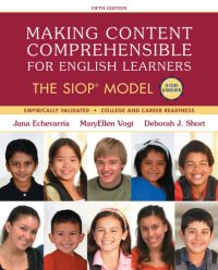 cover of the book Making Content Comprehensible for English Learners: The SIOP® Model